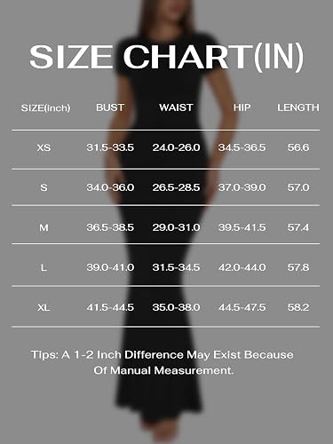 Black Women's Basic Summer Casual Lounge Long Dress Elegant Short Sleeve Crew Neck Bodycon Maxi Dresses